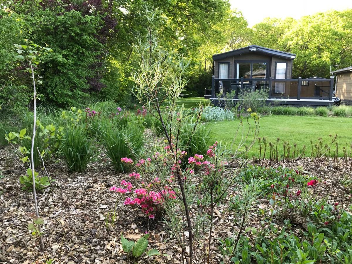New Forest holiday lodge New Milton Exterior foto